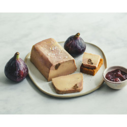 Préparation à base de foie gras de canard mi-cuit aux figues - 200g