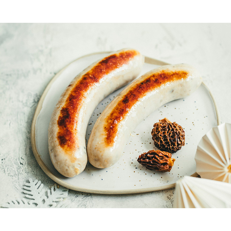 Le boudin blanc à l'ancienne aux morilles 2,7%