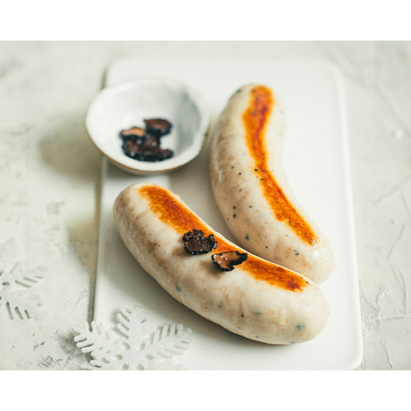 Le boudin blanc à l'ancienne à la truffe 3% 2x125g