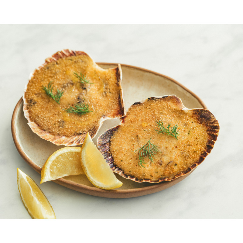 Les Coquilles Saint-Jacques à la Bretonne x2 200g