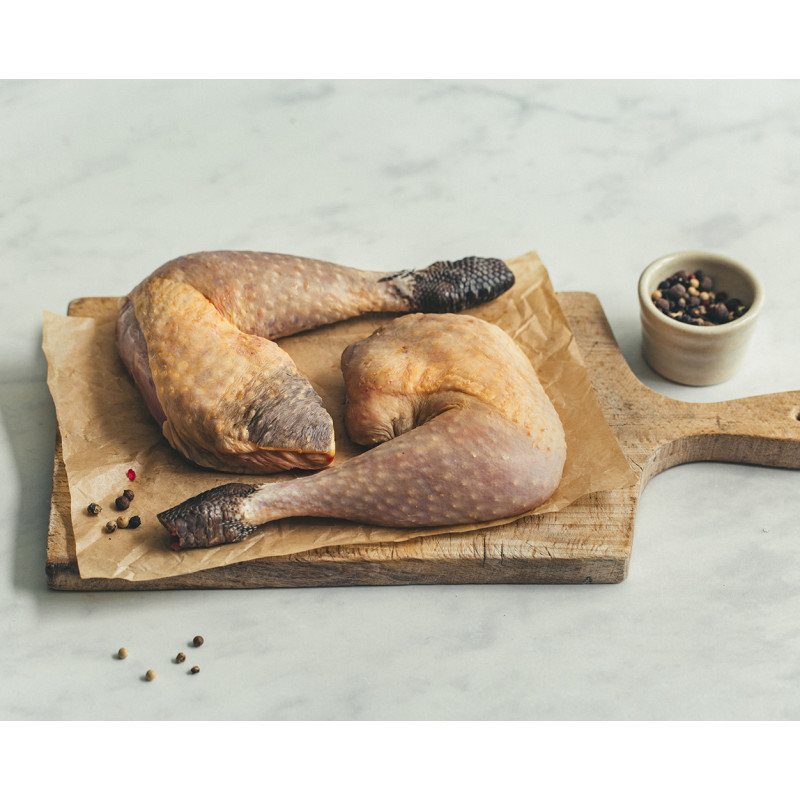 Cuisse de pintade fermière d'Auvergne Label Rouge 500g environ