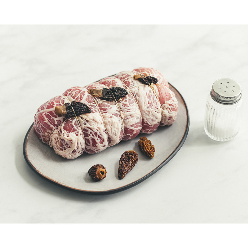 Rôti de veau farce aux morilles 700g environ