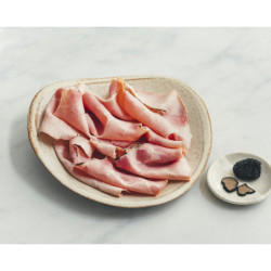 Jambon cuit à la truffe d'été 1,2% (Tuber aestivum vitt.) aromatisé 110g 