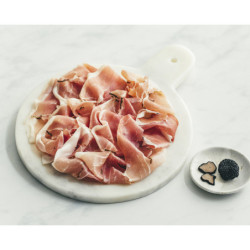 Jambon cru à la truffe d'été 1,2% (Tuber aestivum vitt.) aromatisé 100g