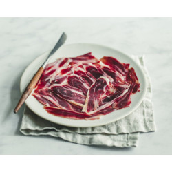 Jambon Bellota ibérique 48 mois 13 pétales minimum 50g