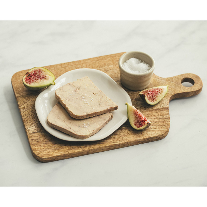 Foie gras de canard entier mi-cuit du Sud-Ouest à la fleur de sel 2x40g