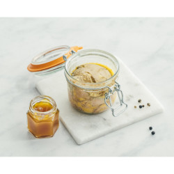 Foie gras de canard entier mi-cuit du Sud-Ouest à la fleur de sel 180g
