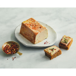 Foie gras de canard entier mi-cuit du Sud-Ouest au piment d'Espelette 200g