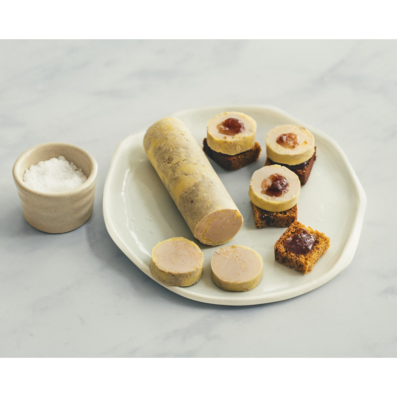 Ficelle de bloc de foie gras mi-cuit 125g