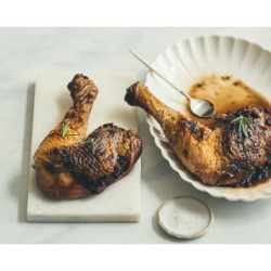 Cuisses de poulet fermier aux cèpes et châtaignes 600g