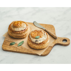 2 Bouchées au poulet et morilles